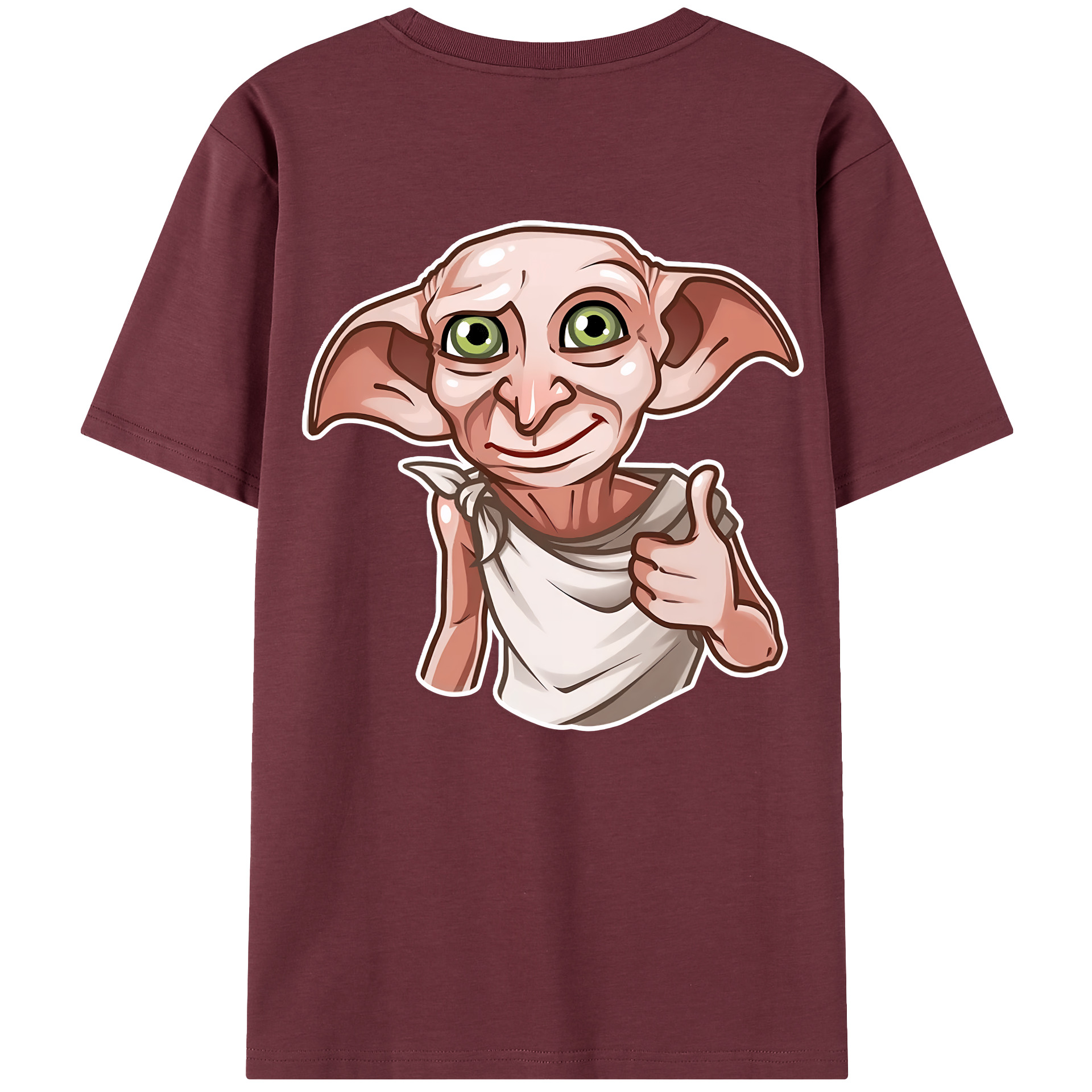 （画像用） Harry Potter ハリー・ポッターシリーズ 綿100％半袖Tシャツ（背面プリント）